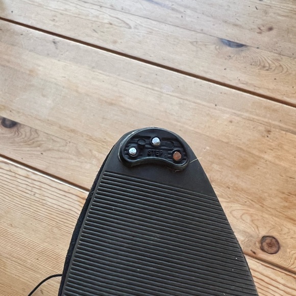 Salvatore Ferragamo black suede short lace up boot. Sz 9. Worn once. Like new - Picture 7 of 8